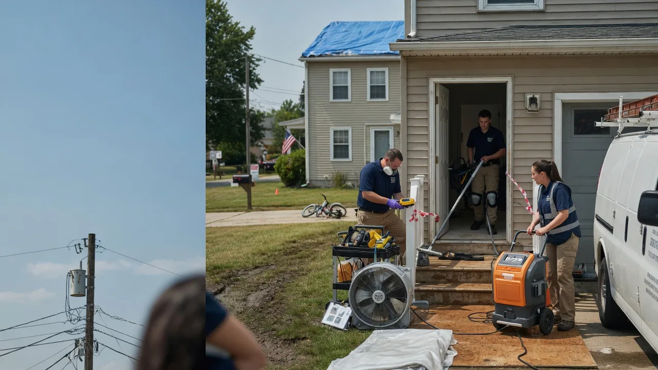 Water Damage Repair in Thayer, IL near me